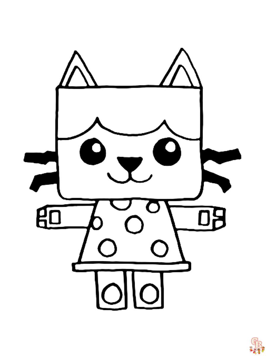 enchanting gabbyaes dollhouse coloring pages printable jpg