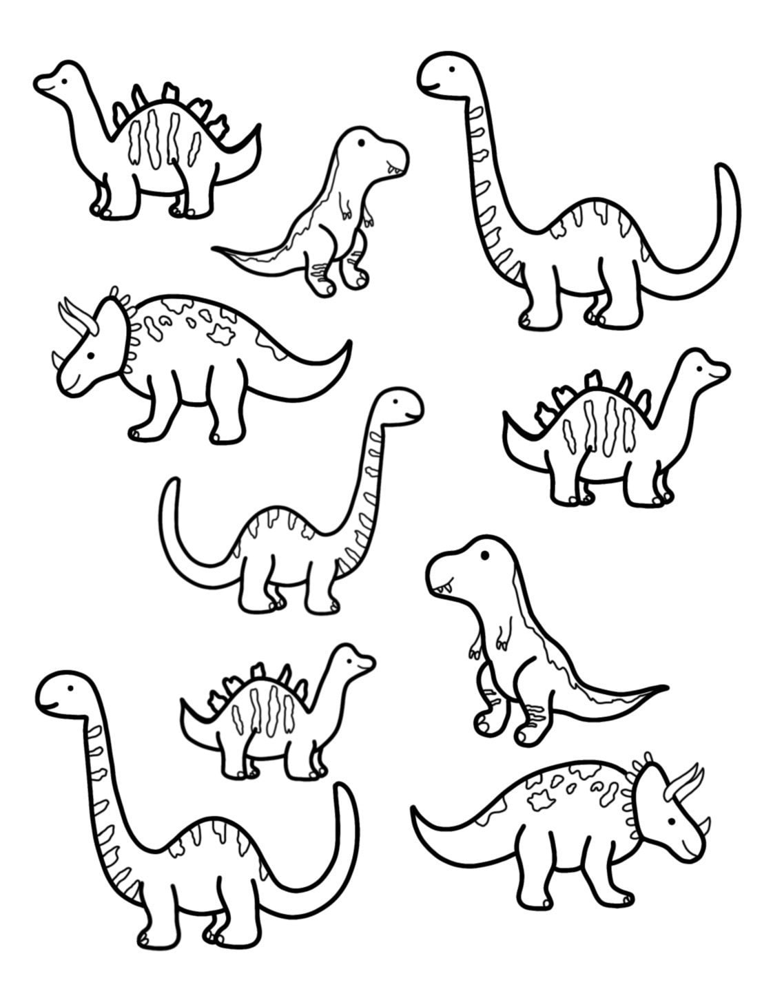 dinosaur coloring pages with names printable jpg