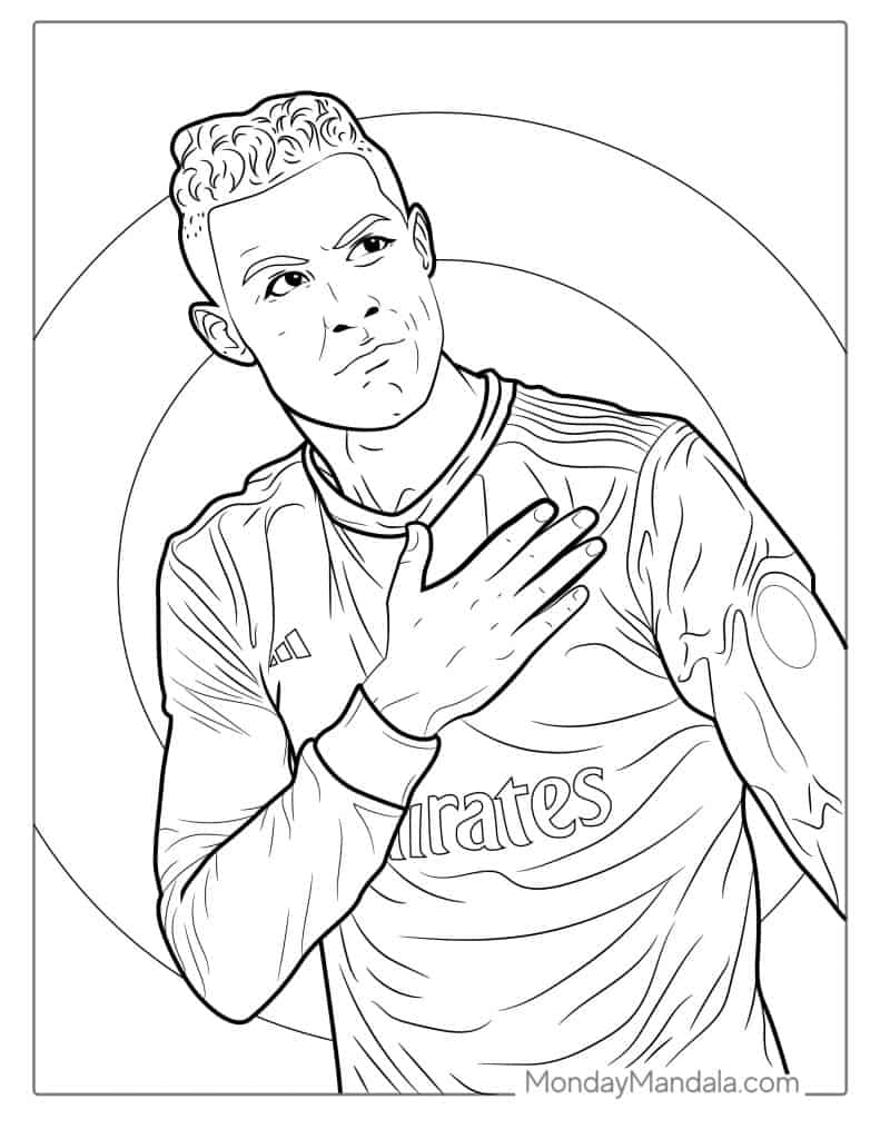 cristiano ronaldo respect coloring page x jpg jpg
