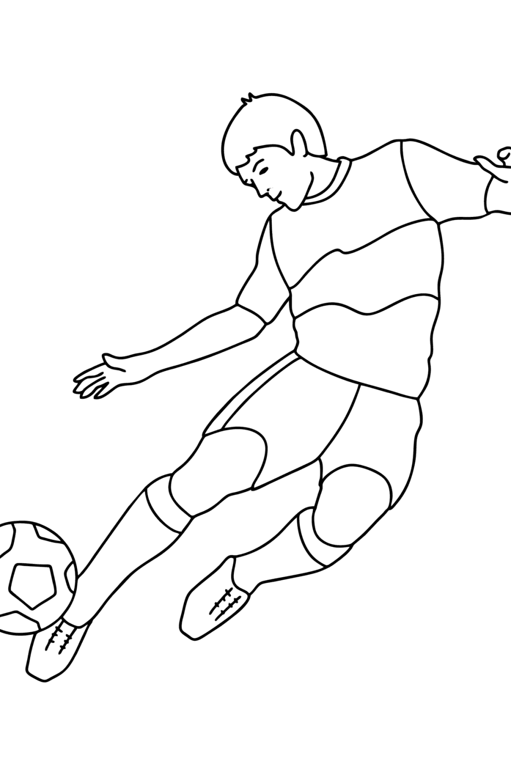 football player free style coloring coloring page thumbnail x png jpg