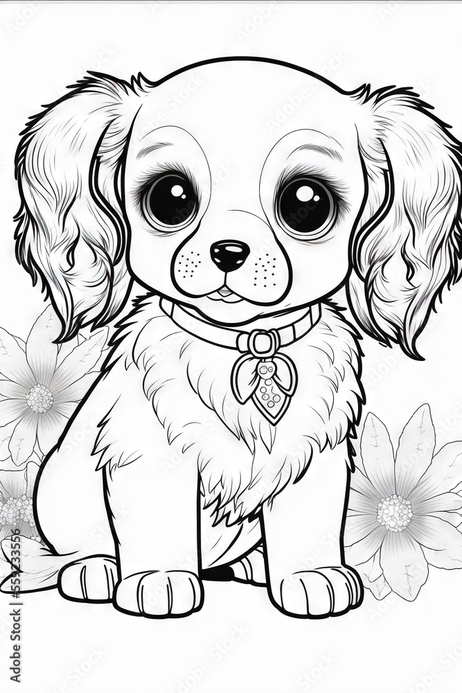 10 Big Dog Coloring Pages for Endless Hours of Fun and Relaxation